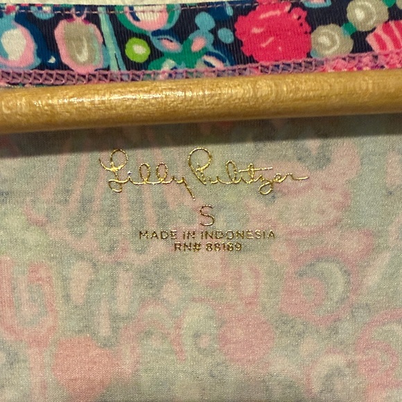 Perfect like new Lilly Pulitzer UPF50+ Sophie Dress in Low Tide Navy Jewely - Picture 6 of 9